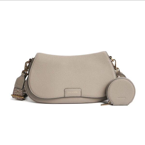 Vêtement en cuir Maroquinerie femme taupe