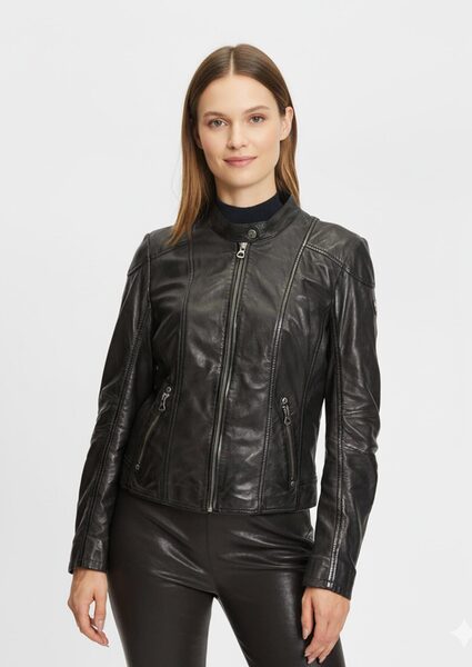 Vêtement en cuir Blousons cuir noir