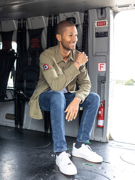 Vêtement en cuir Chemise kaki