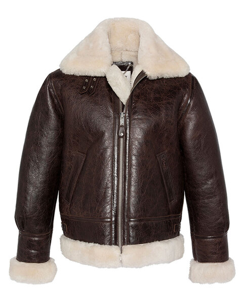 Vêtement en cuir Blousons cuir marron