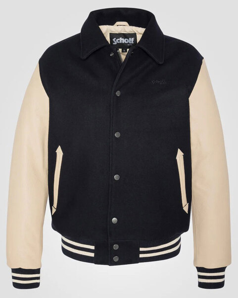 Vêtement en cuir Blousons cuir beige, bleu