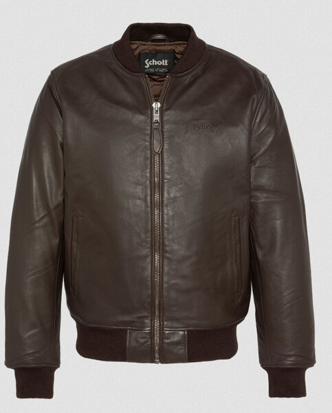 Vêtement en cuir Blousons cuir marron