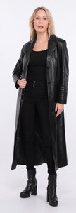 Vêtement en cuir Manteaux cuir noir