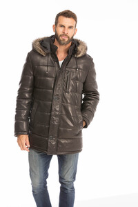 manteau cuir homme noir benji style doudoune (8)