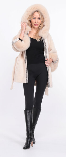 manteau molly alcantara ecru python manche (14)