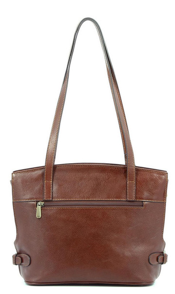 maroquinerie femme sac cuir 111807 marron dos