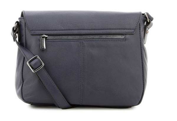 maroquinerie femme sac cuir 415366 bleu nuir dos