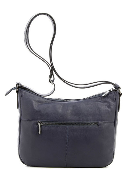 maroquinerie femme sac cuir 415368 bleu nuit dos