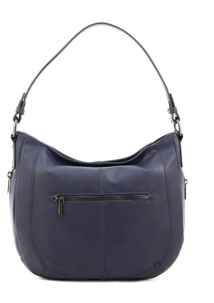 maroquinerie femme sac cuir 415373 bleu nuit dos