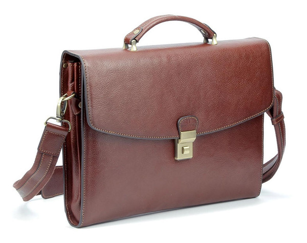 maroquinerie homme cartable cuir hexagona 110451 marron (1)