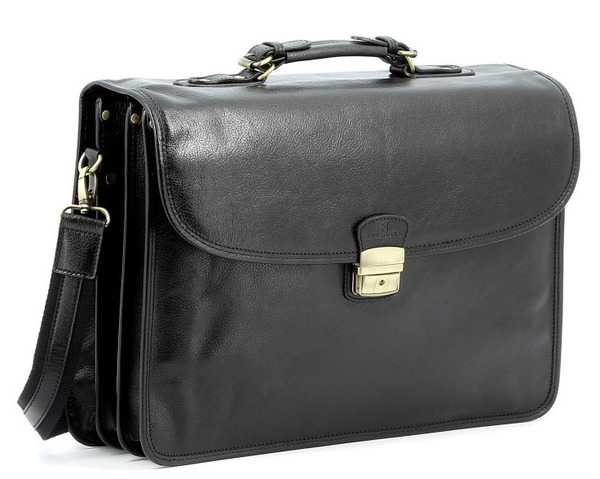 maroquinerie homme cartable cuir hexagona 119098 noir (1)