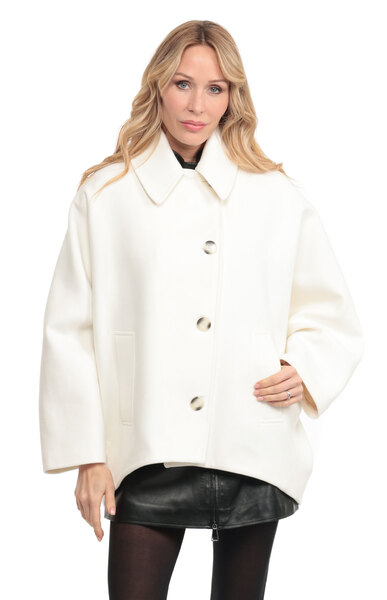 Vêtement en cuir Vestes cuir blanc