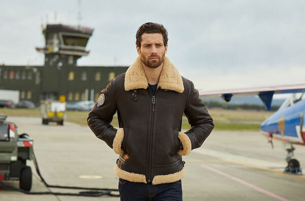 Vêtement en cuir Blousons cuir marron