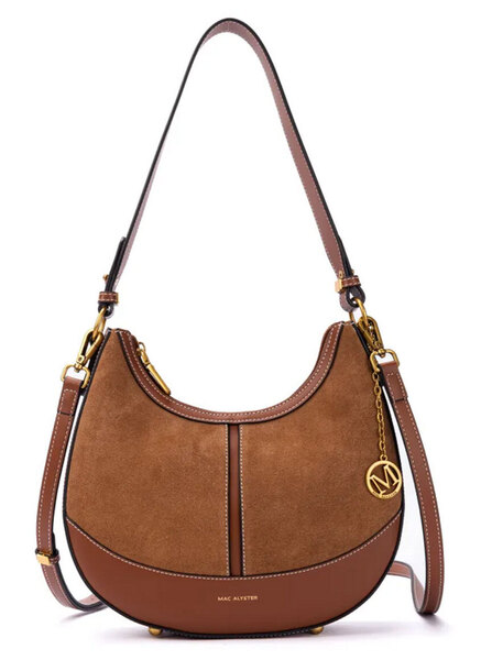 Vêtement en cuir Maroquinerie femme cognac