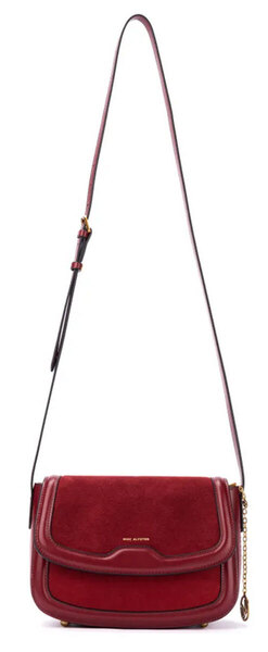 Vêtement en cuir Maroquinerie femme rouge