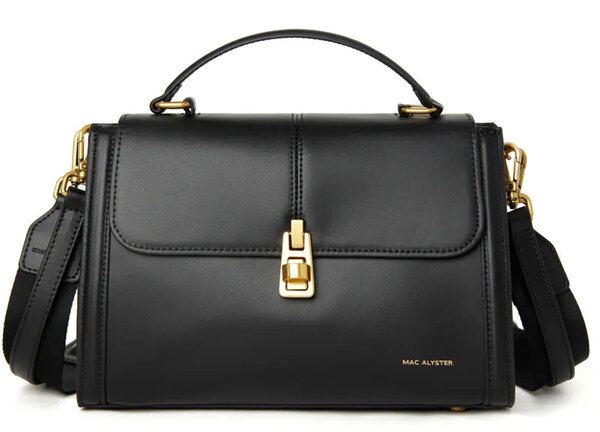 Vêtement en cuir Maroquinerie femme noir