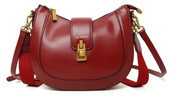 Vêtement en cuir Maroquinerie femme rouge