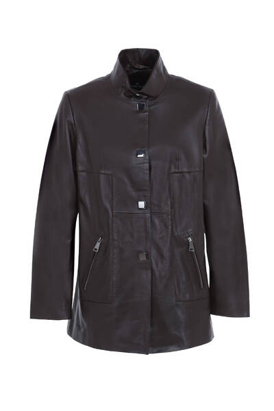 Vêtement en cuir Manteaux cuir marron