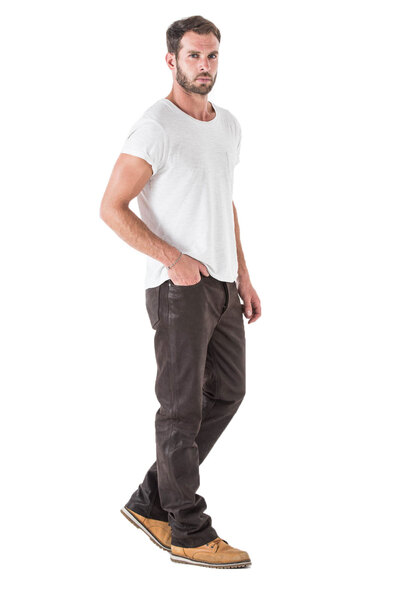 Pantalon cuir Homme Cuirs Guignard