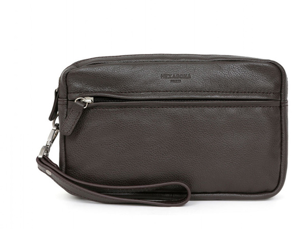 pochette-dragonne-en-cuir-de-vachette-466182 marron