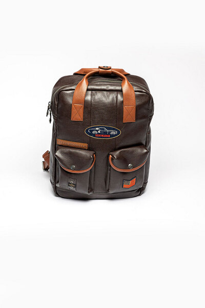 Vêtement en cuir Maroquinerie homme marron