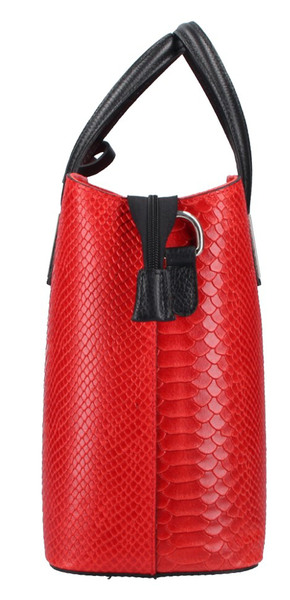 sac à main en cuir véritable merle rosso (5)