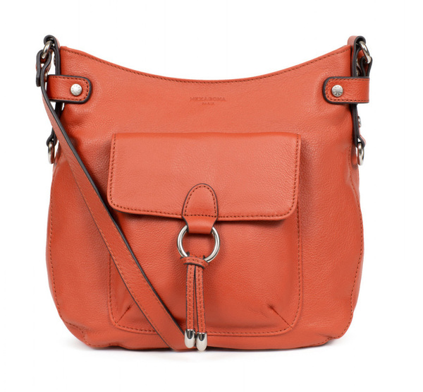 Vêtement en cuir Maroquinerie femme cognac