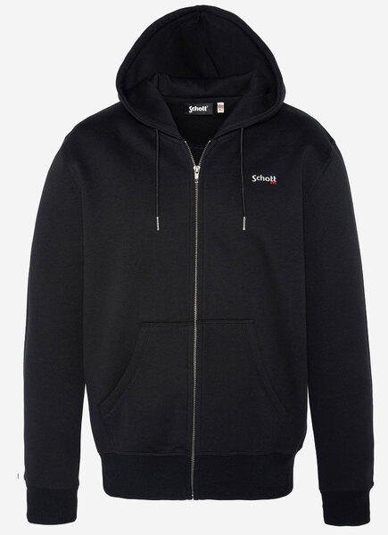 Vêtement en cuir Veste, parka & doudoune textile noir