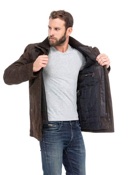 Blouson trois quart homme deals