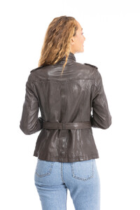 veste cuir femme marron 101965 (4)