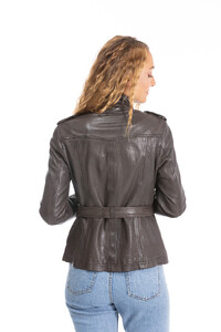 veste cuir femme marron 101965 (5)