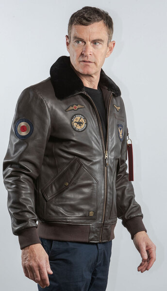 Vêtement en cuir Blousons cuir marron