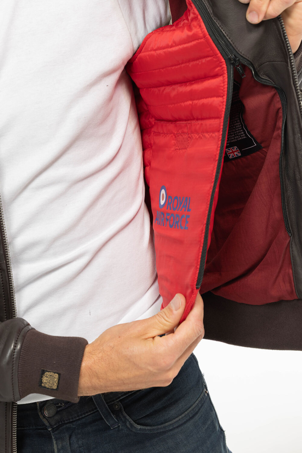 Vêtement en cuir Blousons cuir marron