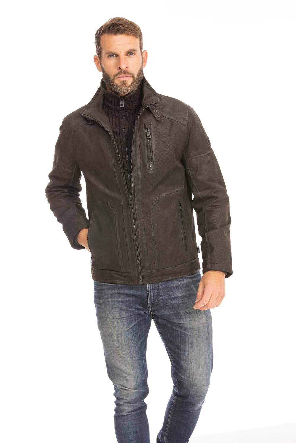 Vêtement en cuir Vestes & Trois Quart cuir noir, marron