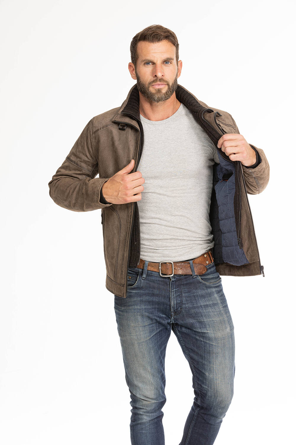 Vêtement en cuir Les bonnes affaires Homme 