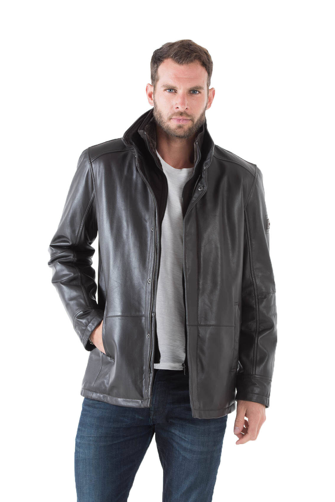 Veste 2025 cuir hiver