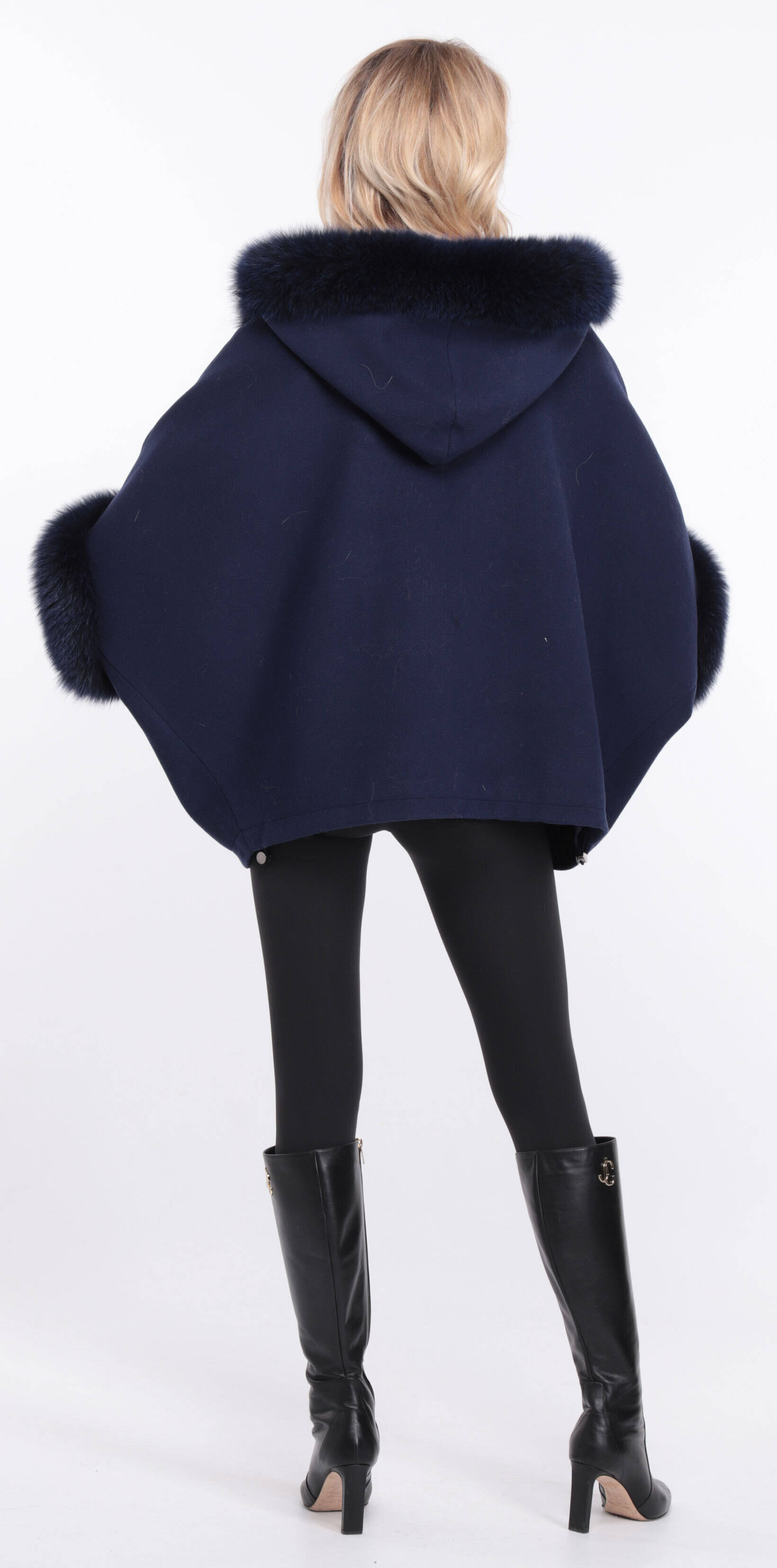 Vêtement en cuir Manteaux cuir bleu