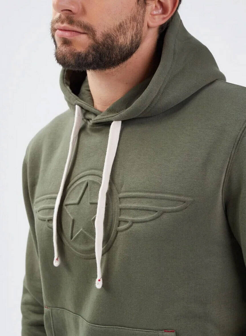 Vêtement en cuir Veste, parka & doudoune textile kaki